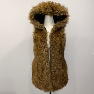 Zara Faux Fur Vest